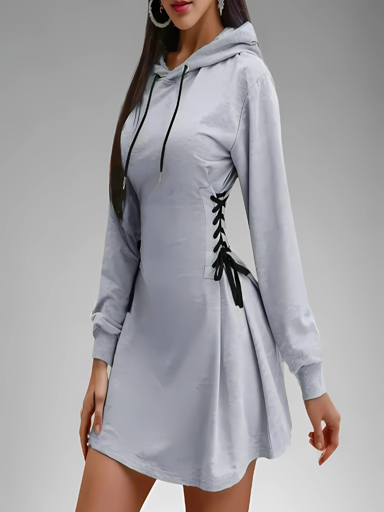 Stylish Mini Dress Hoodie