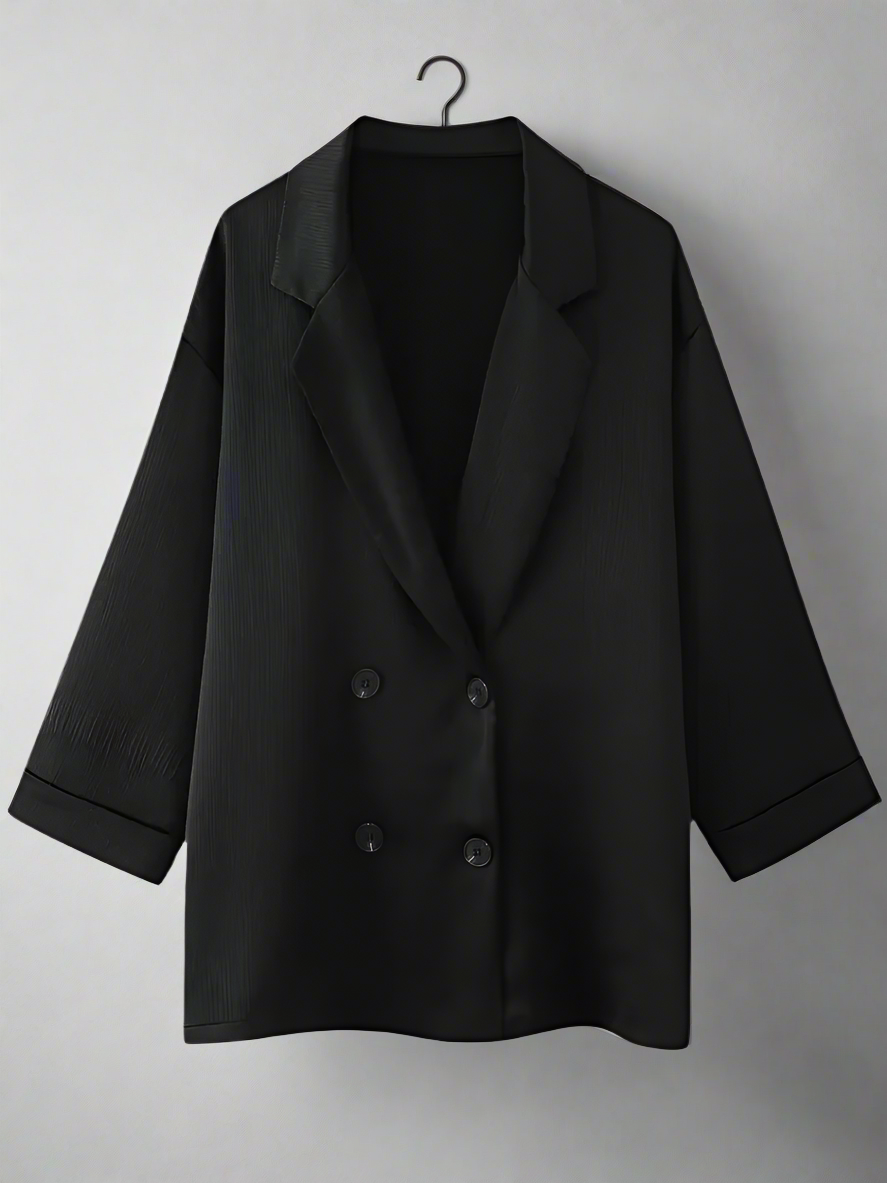 Stylish Blazer & Vintage Trousers