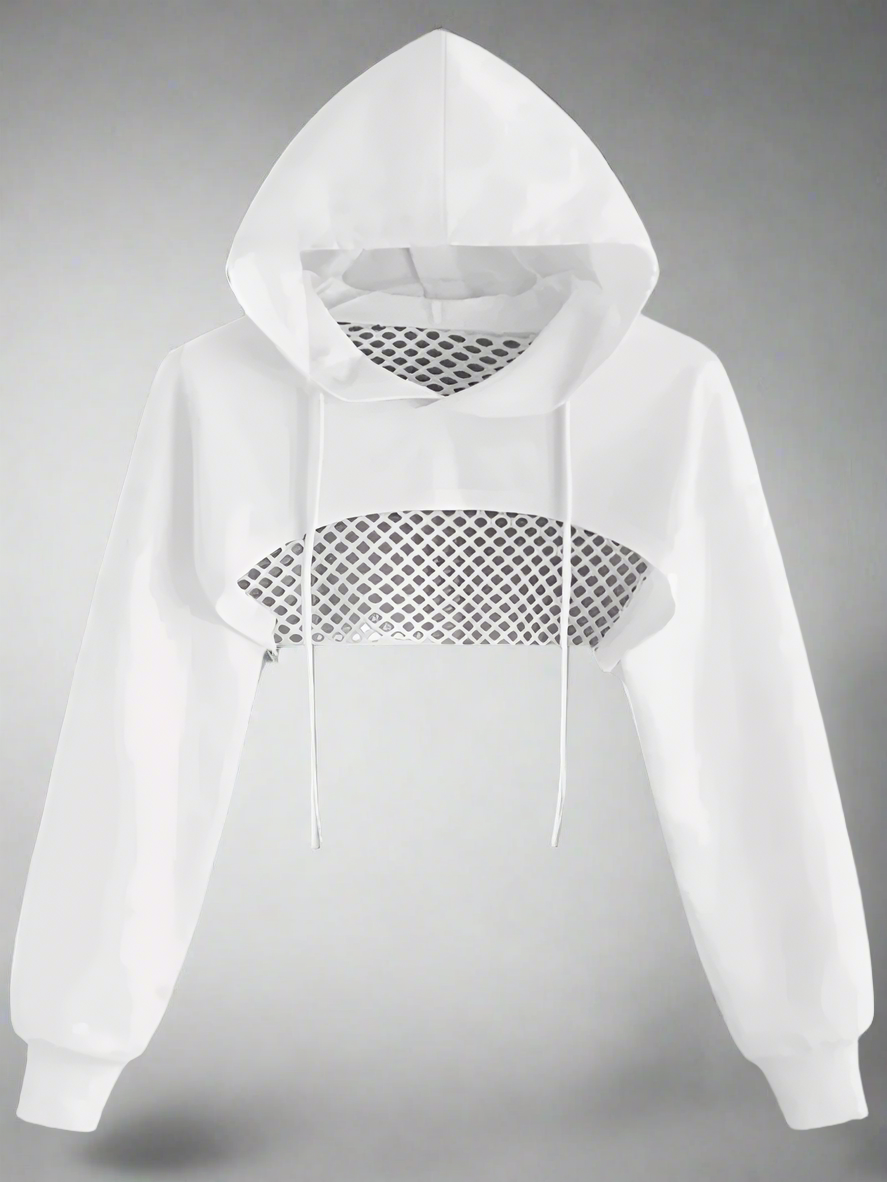 Stylish cropped Hoodie