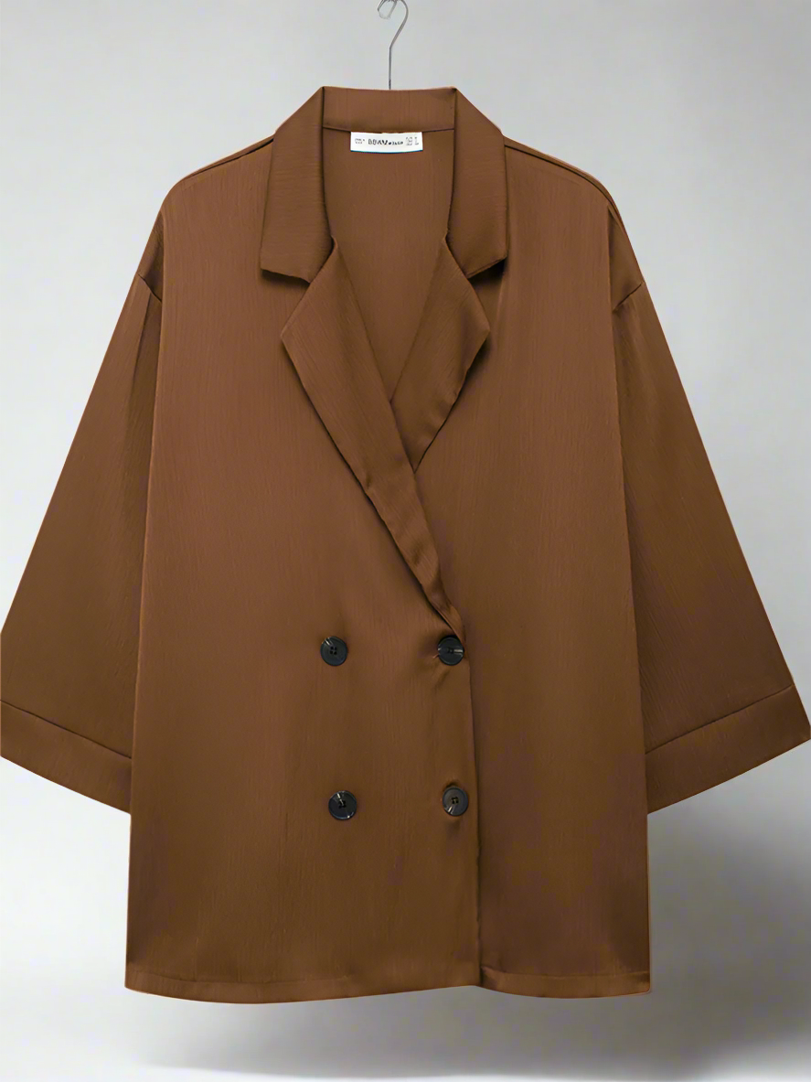 Stylish Blazer & Vintage Trousers