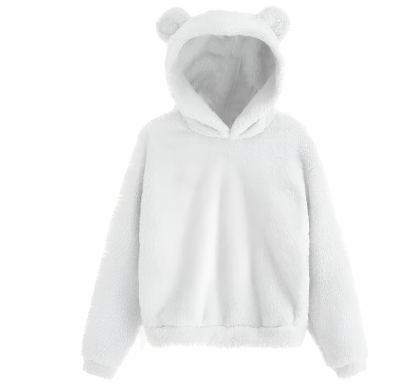 Plushie Bear Ear Hoodie