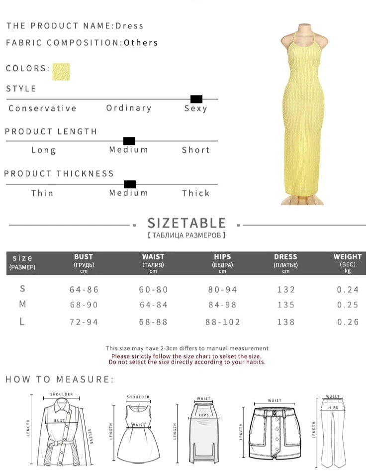 Women's Medium Spaghetti Strap Tie-down Backless Sleeveless O Neck Dress