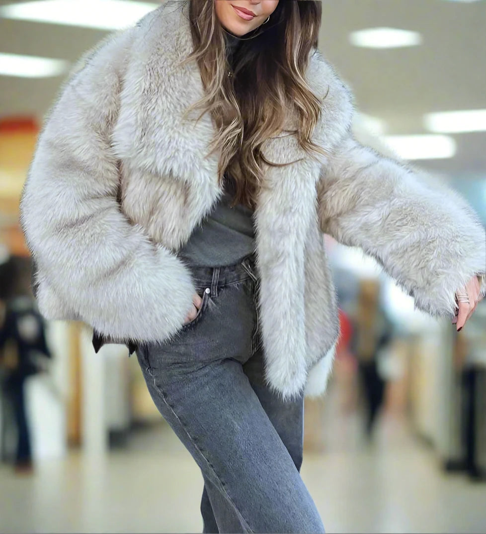 Stylish Fur Jacket