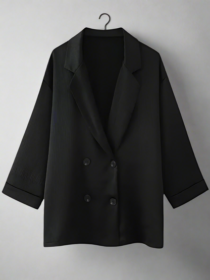 Stylish Blazer & Vintage Trousers