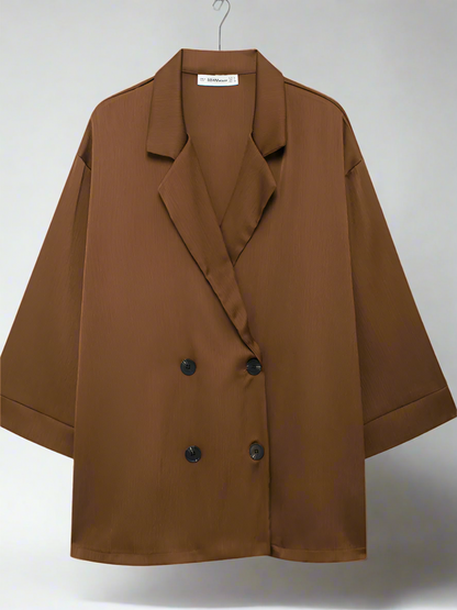 Stylish Blazer & Vintage Trousers