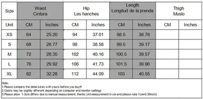 Women's High Waist Straight Pants