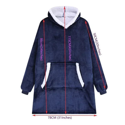 Oversized Blanket Hoodie