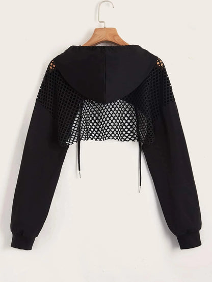 Stylish cropped Hoodie