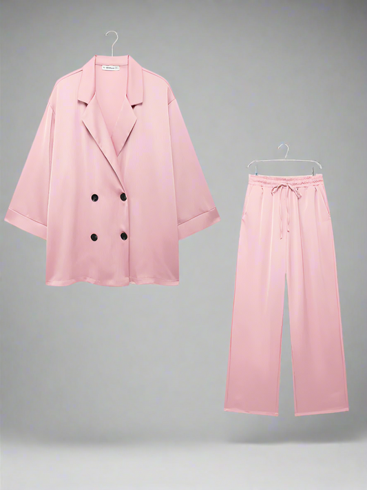 Stylish Blazer & Vintage Trousers
